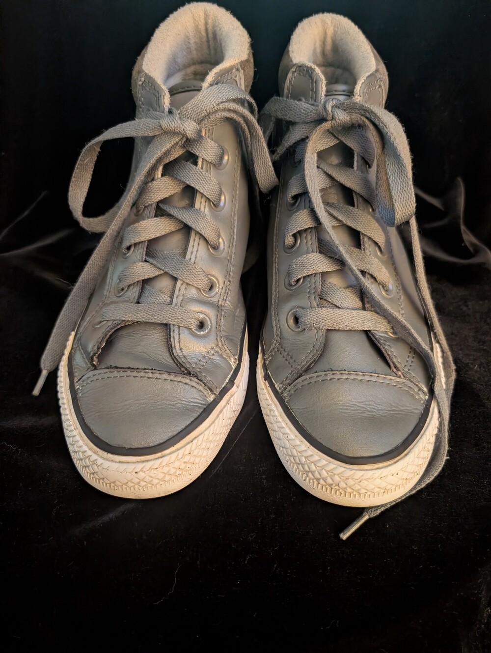Converse Kids Gray High-Top Sneakers